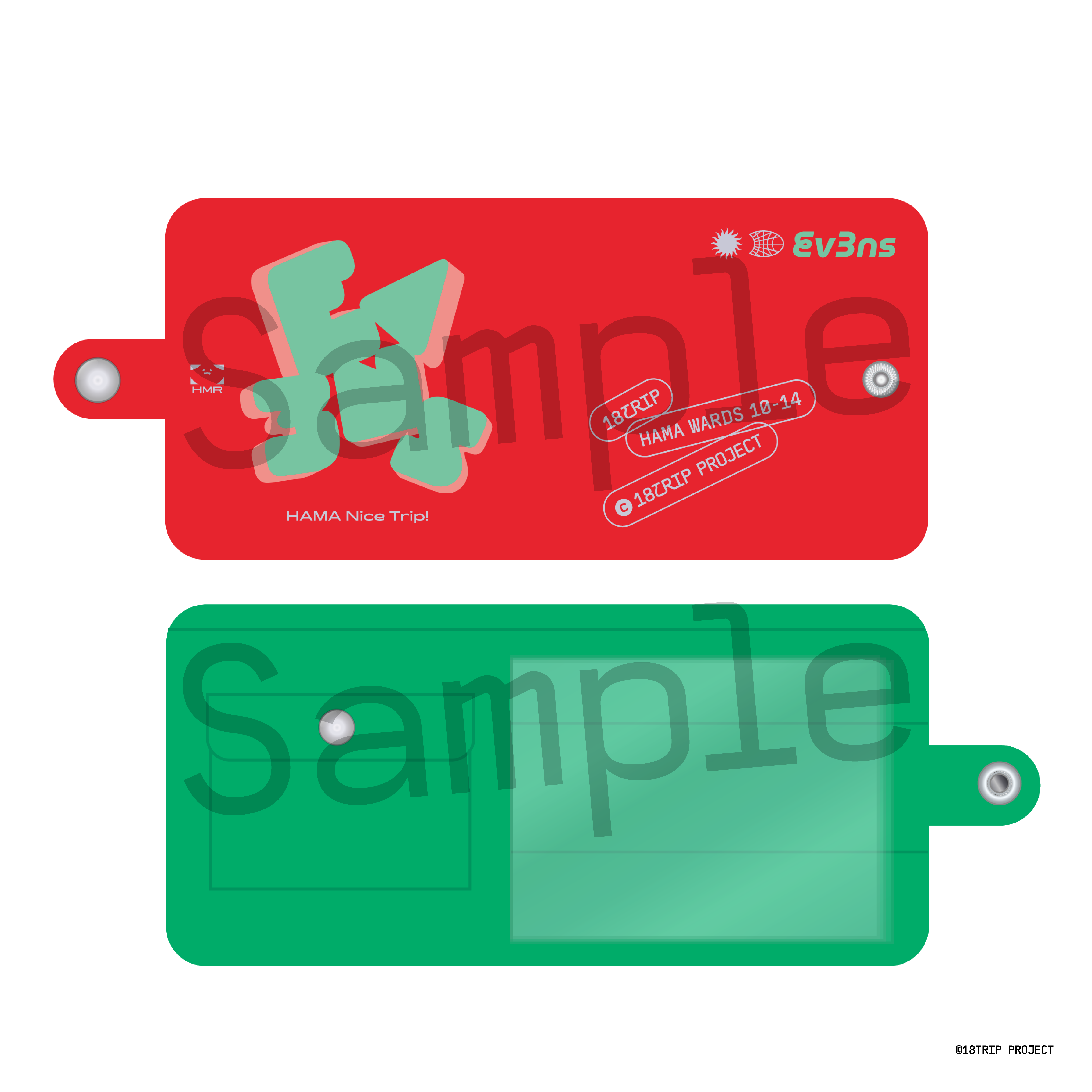 二次販売】社員証カード／棗 夜鷹(18TRIP presents “HAMAツアーズ全体