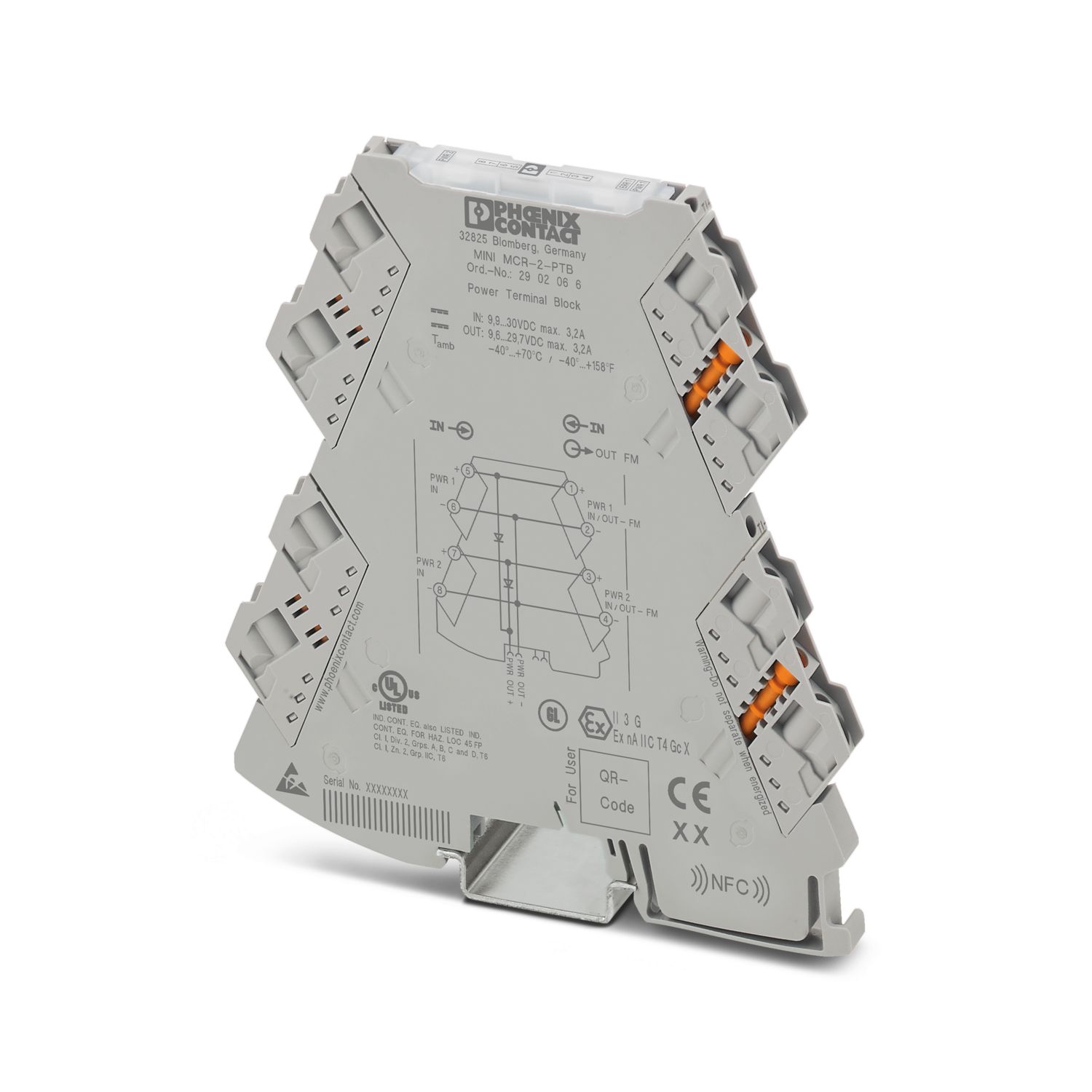 MINI MCR-2-U-U-PT - Input signal conditioner - 2902043 | Phoenix