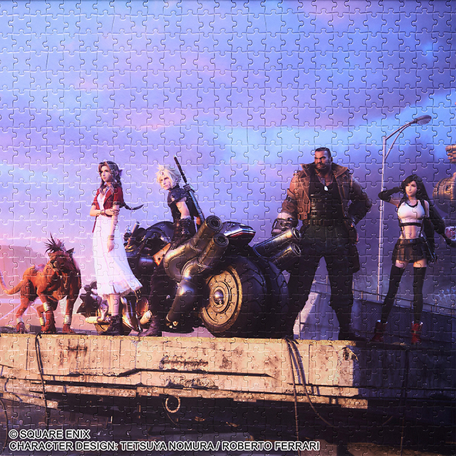 ファイナルファンタジーVII』シリーズ 1000ピースジグソーパズル発売
