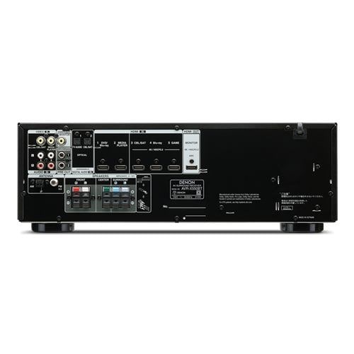 アンプ デノン AVR-X550BT-K 5.2ch AVサラウンドレシーバー ブラック