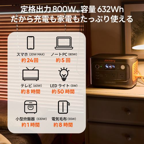 Jackery Japan JE-600C Jackery ポータブル電源 600Plus | ヤマダ
