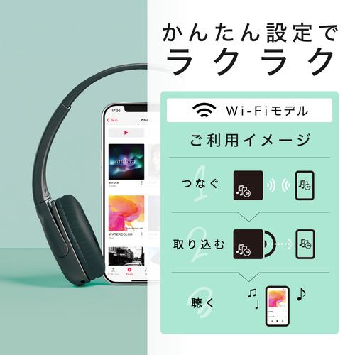BUFFALO CD/DVDプレーヤー Wi-Fi接続 スマートフォン スマホ