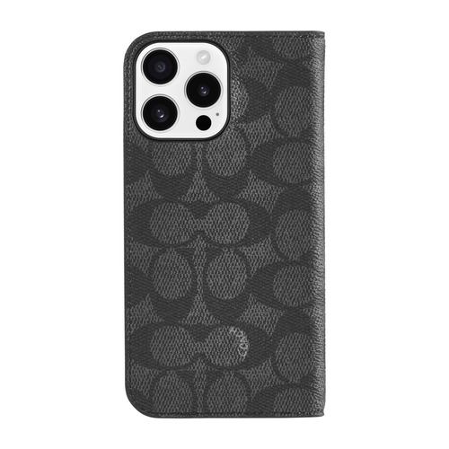 Coach CH054156 Folio iPhone 16 Pro Max用ケース Signature C