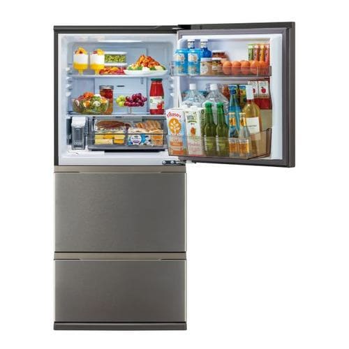 AQUA 冷蔵庫 262L 右開き 3ドア 幅60cm 大容量冷凍室 省エネ設計 AQR