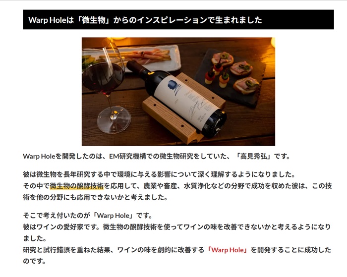 ヤマダモール | ワープホール 【1個入】 | ヤマダデンキの通販