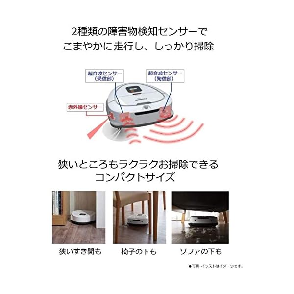 Panasonic MC-KE10 ロボット掃除機 本体 Panasonic MC-KE10 ロボット