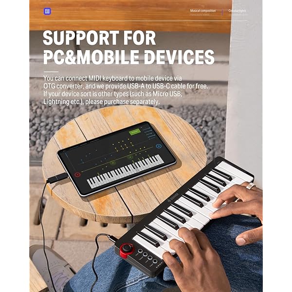 ヤマダモール | Donner MIDIキーボード 25鍵 USBコントローラー ミニ