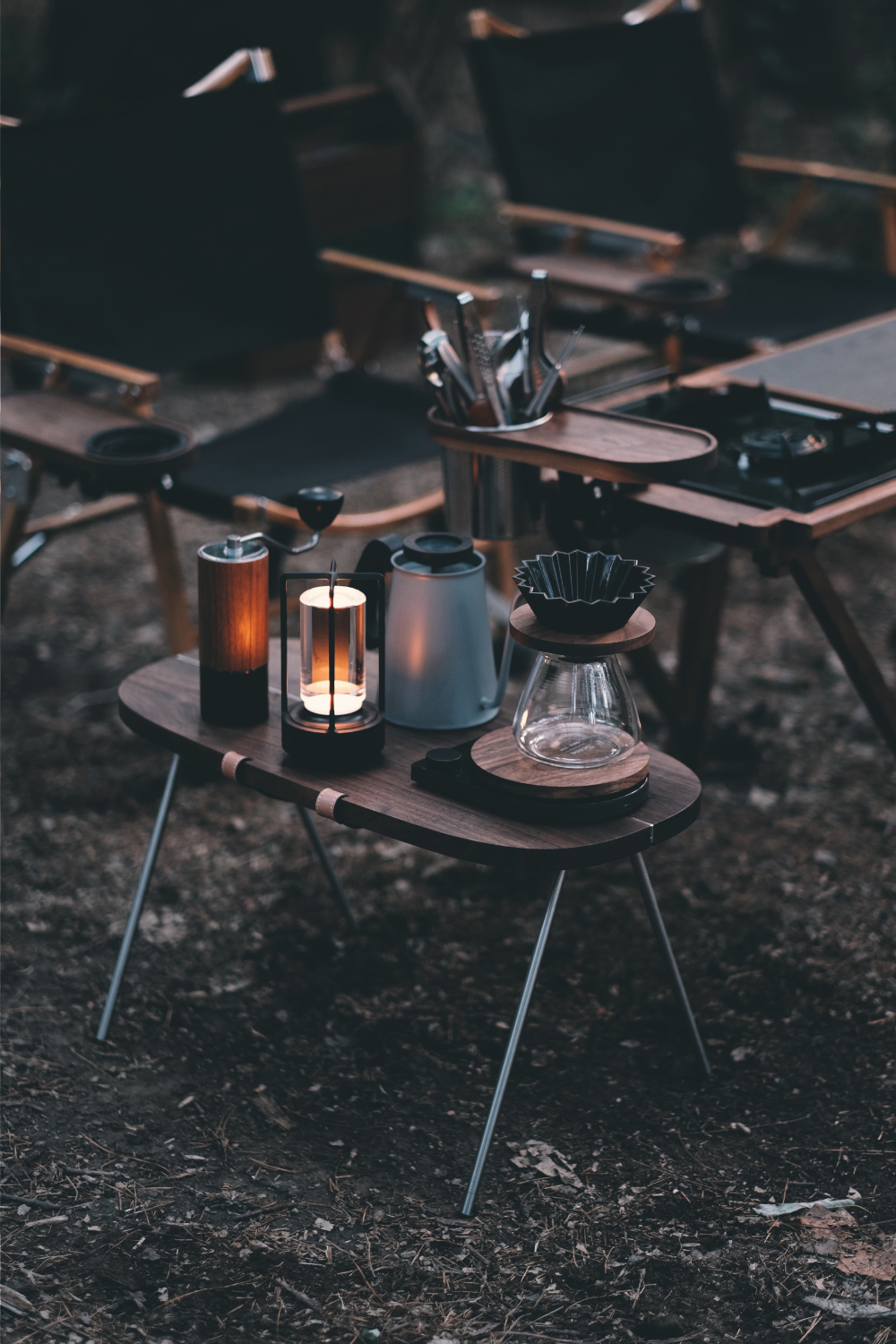 PROLOG × TARPtoTARP TOTE TABLE Walnut PROLOG TOTE TABLE Walnut