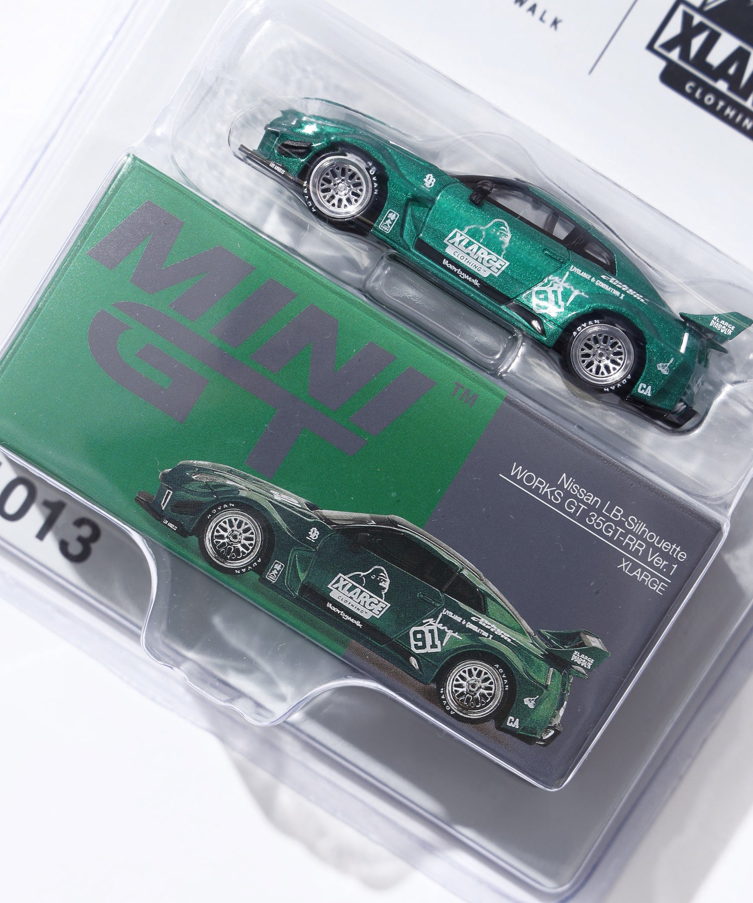 XLARGE×LIBERTY WALK MINI GT 1/64 LB-Silhouette WORKS GT NISSAN