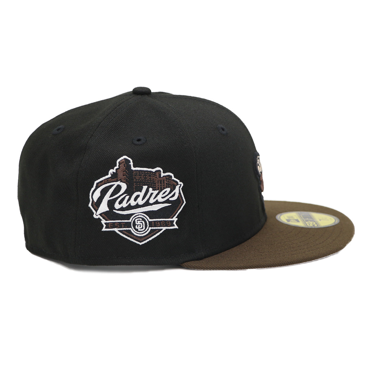 NewEra San Diego Padres Swinging Friar Black and Brown Cap Padres