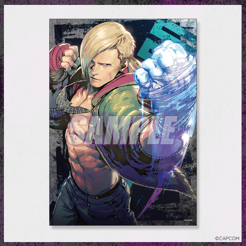 ストリートファイター6 A.K.I. クリアポスター カプくじ ストリート