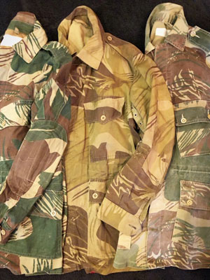 英連邦ローデシア傭兵迷彩カーゴパンツ ローデシア軍・南アフリカ軍