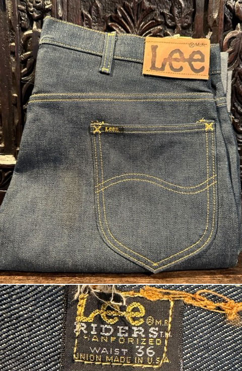 1970's〜 DEAD STOCK Lee 200 デニムパンツ（サイド黒タグ・初期モデル