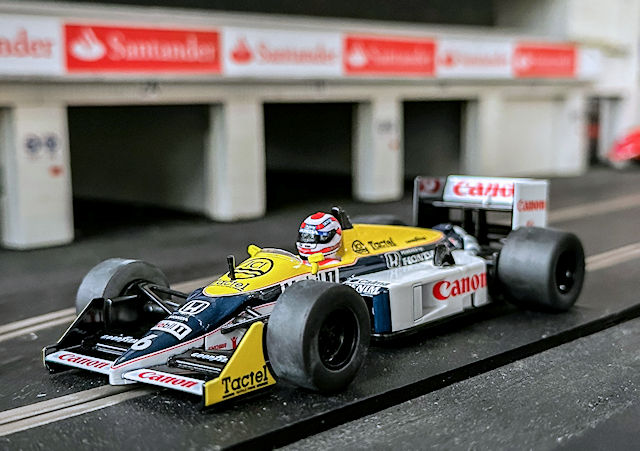 絶版限定1/43ウィリアムズホンダFW11B ピケ ネルソン・ピケ