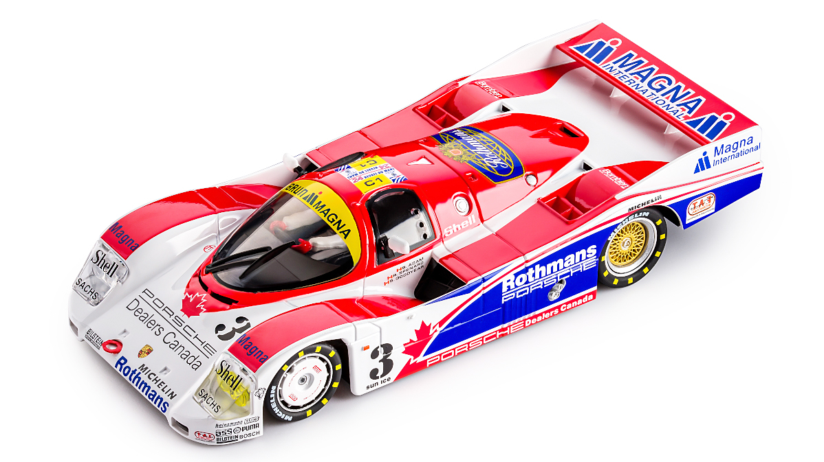 Porsche 962C スロットカーセット Porsche 962C スロットカーセット