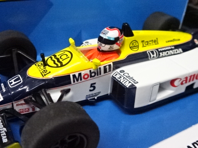Scalextric 1/32 ｽﾛｯﾄｶｰ C4318 ◇ Williams FW11 #5/Nigel Mansell