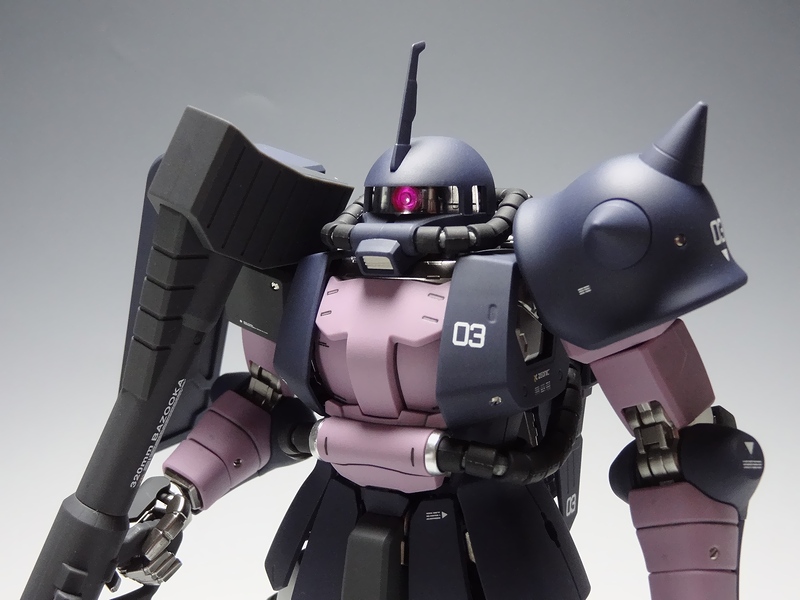 プレミアム完成品】バンダイ MG 1/100 MS-06R-1A 高機動型ザク 黒い