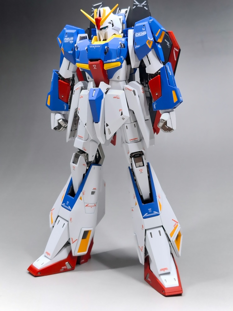 全塗装【プレミアムプラス完成品】バンダイ MG 1/100 ゼータガンダム