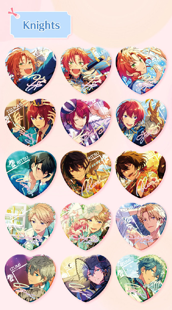 あんスタ 中国 願望缶バッジ 月永レオ