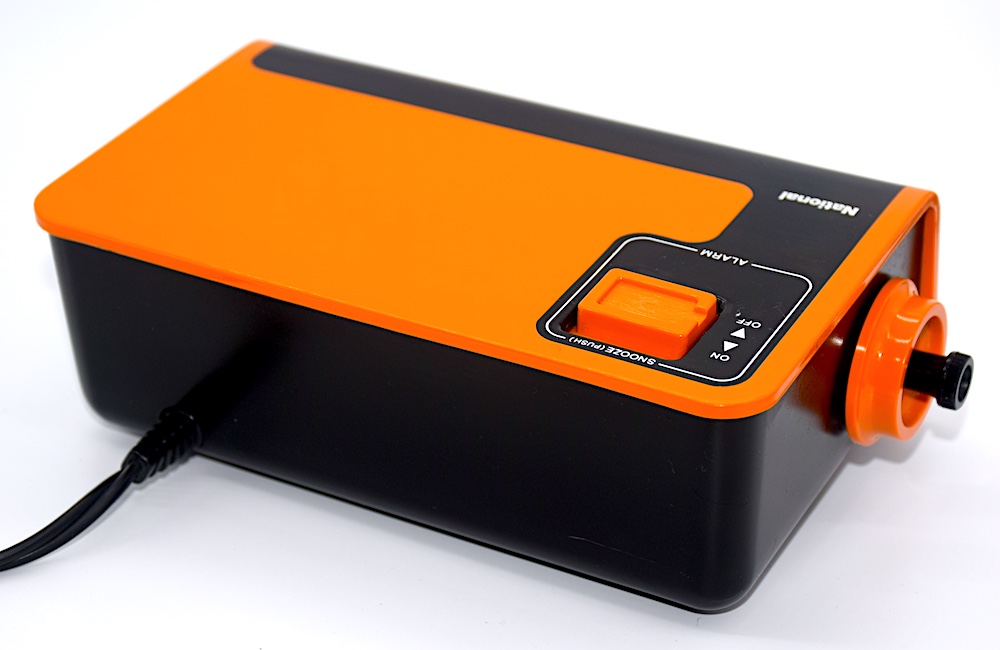 National（パナソニック）パタパタ目覚まし時計 ＜昭和レトロ