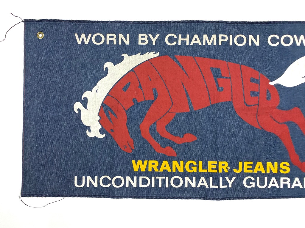 超希少非売品70sヴィンテージ！米国購入品！ラングラー 特大デニム