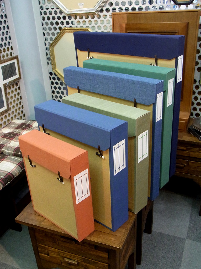 F6額用タトウ箱 58.5×49.5×7㎝（布お任せ） | アートおおがきのWEB通販