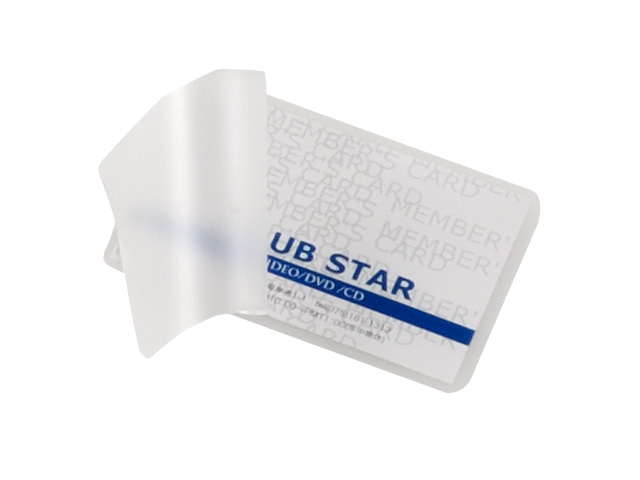 ラミネートフィルム カードサイズ （60×90mm） 100ミクロン,ラミネート