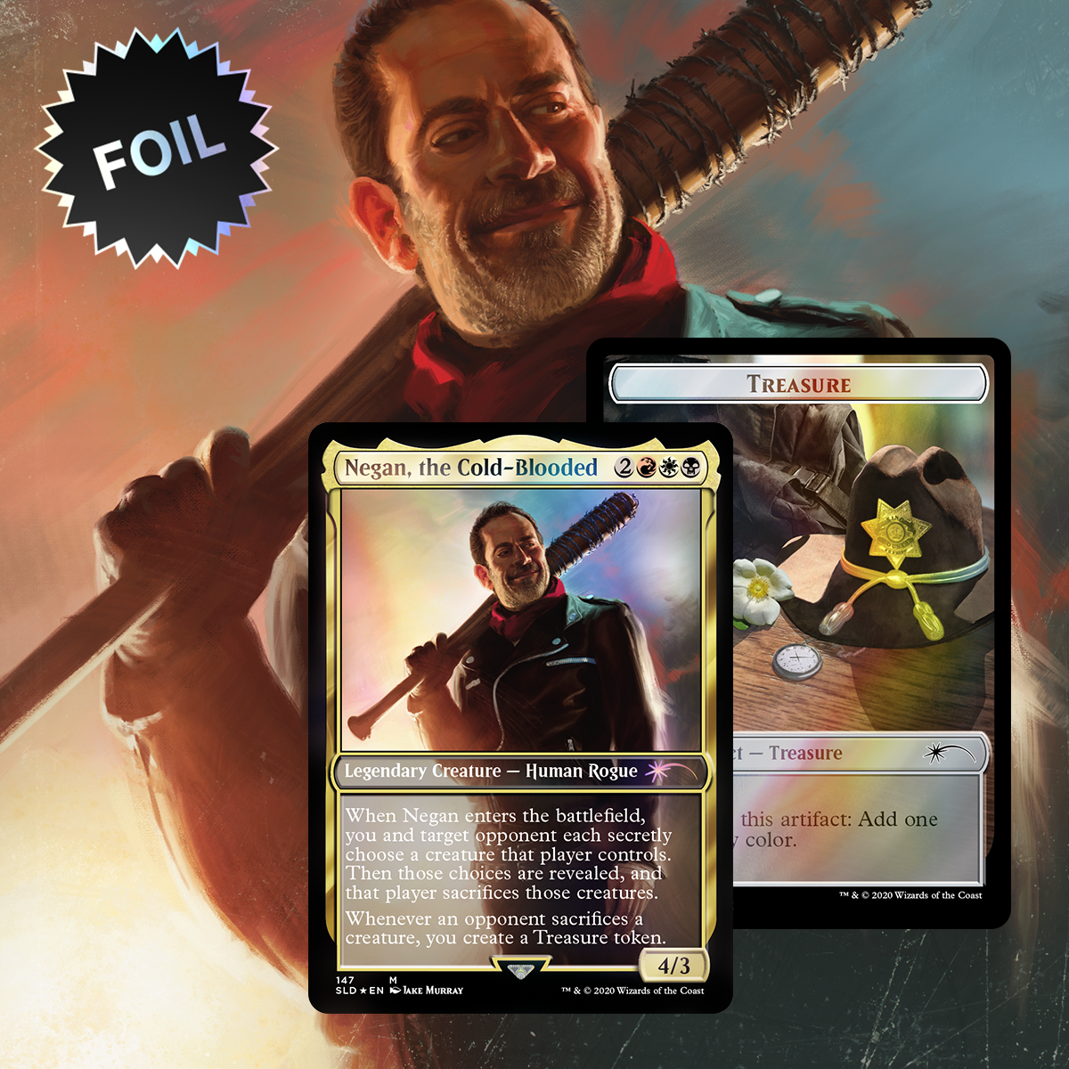 Magic The Gathering, Secret Lair: The Walking Dead – Card Monster