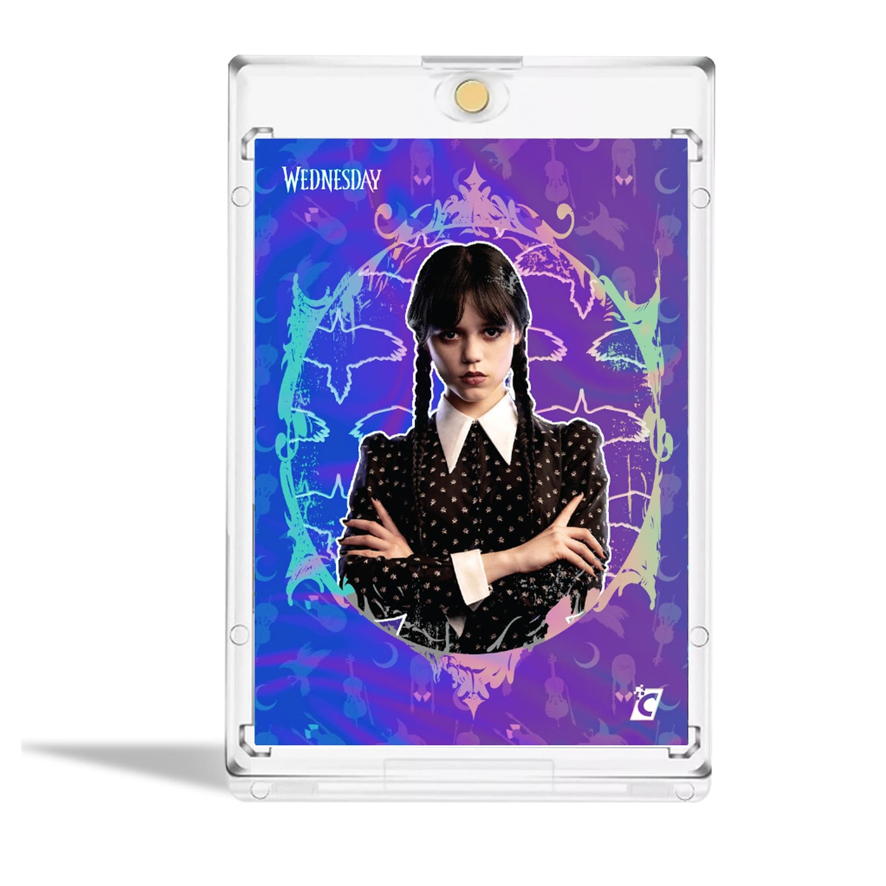 Wednesday Raven Refractor Single Trading Card | 2024 Convention Exclus