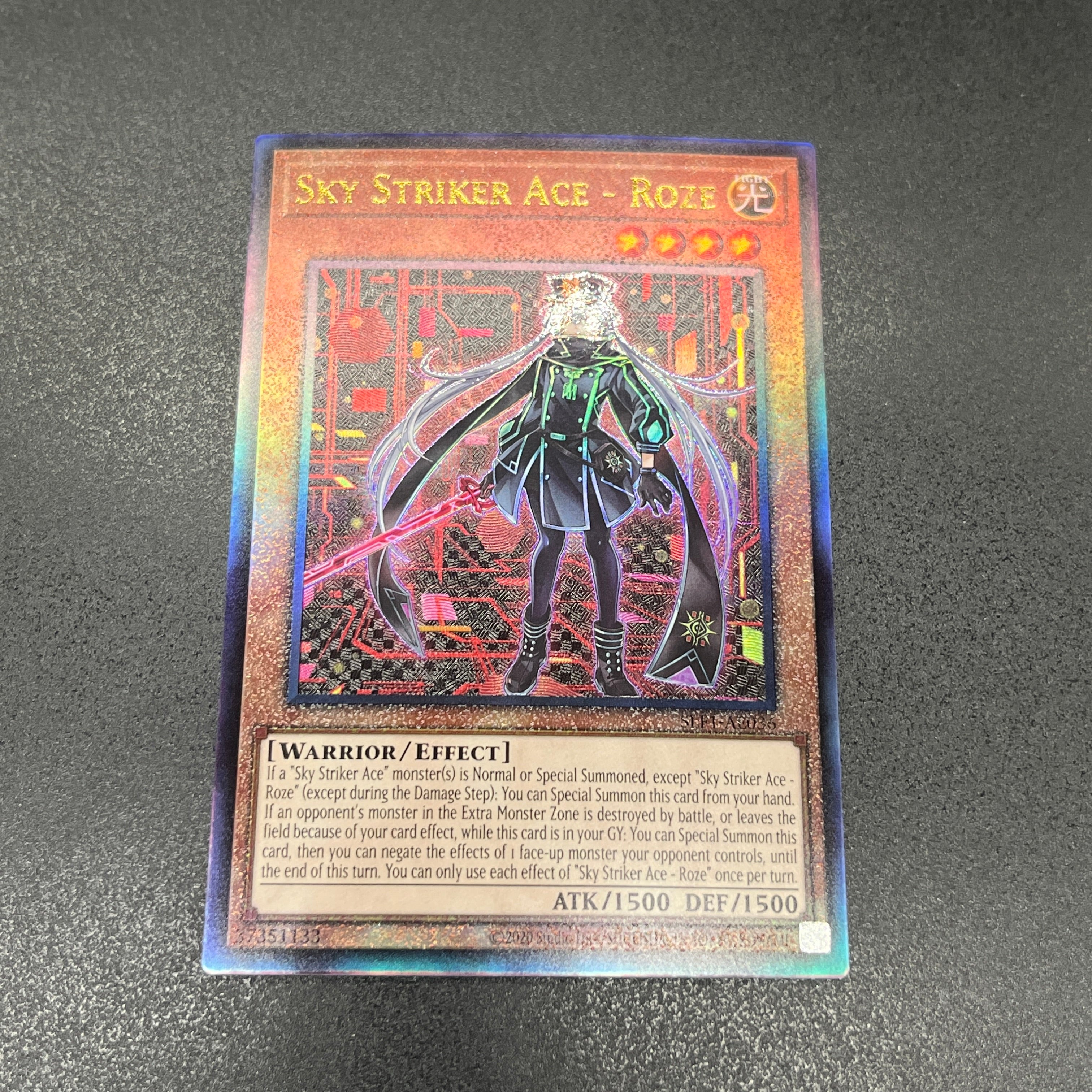 遊戯王 遊戯王 閃刀姫-レイ 閃刀姫-ロゼ 泰亜版 アジア英語 レリーフ