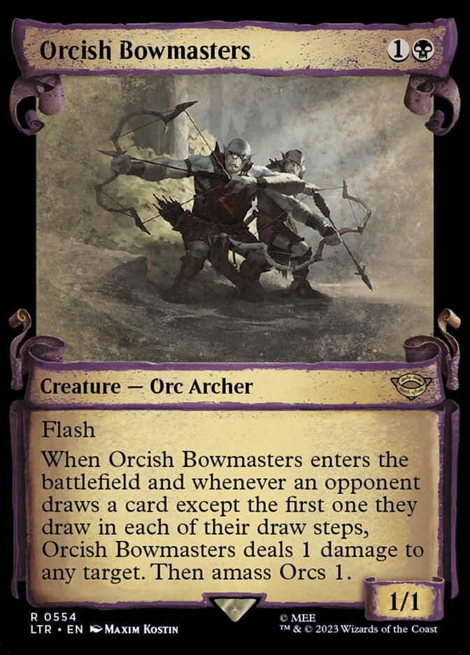 MTG】オークの弓使い/Orcish Bowmasters 英語版 2枚