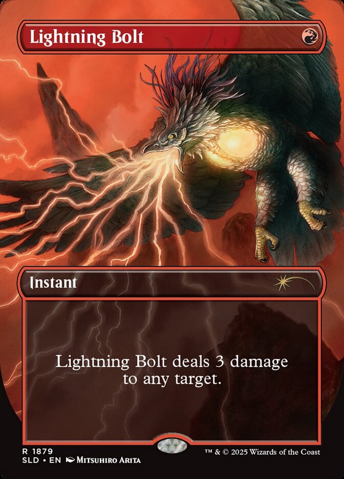 Lightning Bolt · Secret Lair Drop (SLD) #1879 · Scryfall Magic