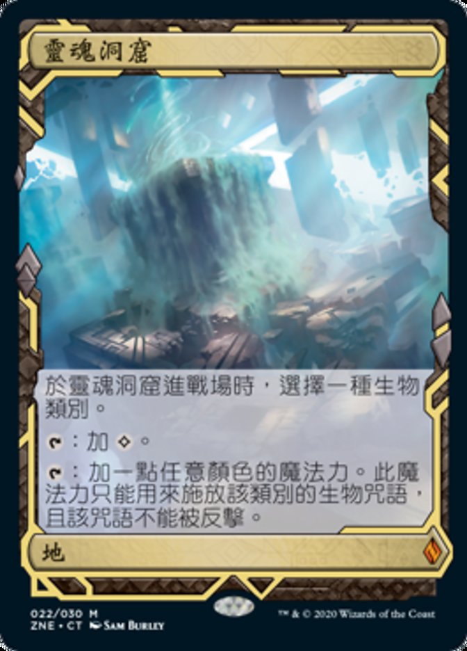 靈魂洞窟(Cavern of Souls) · Zendikar Rising Expeditions (ZNE) #22