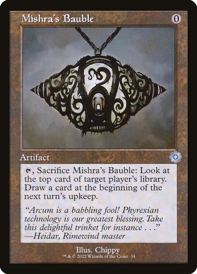 Mishra's Bauble · The Brothers' War Retro Artifacts (BRR) #34