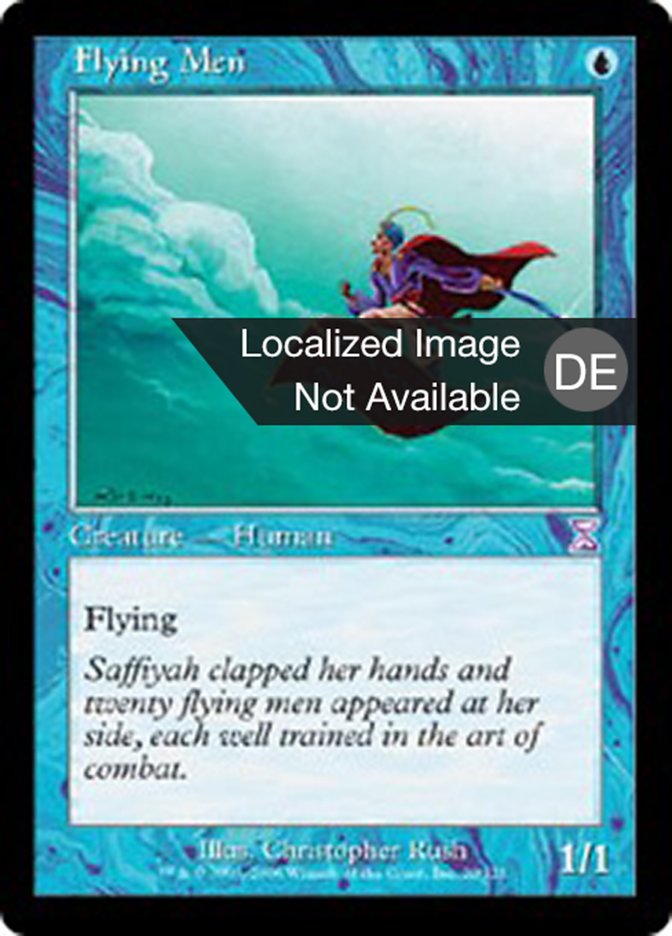 Fliegende Männer (Flying Men) · Time Spiral Timeshifted (TSB) #20