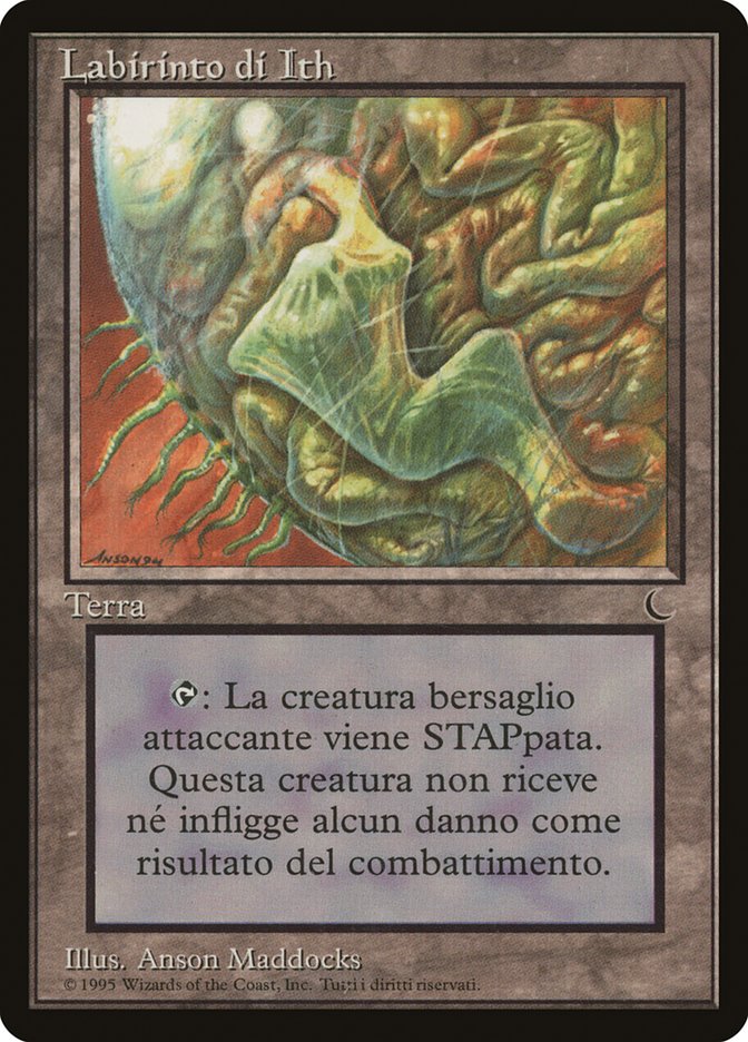 MTG イス卿の迷路/Maze of Ith》[DRK] 土地 英語 en 3枚 Maze of Ith