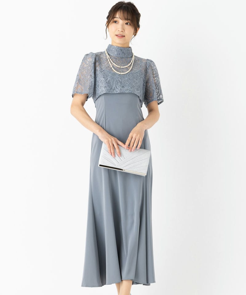 etoll. 【ドレス2点SET】エトル 3wayレースボレロ&マーメイドキャミ