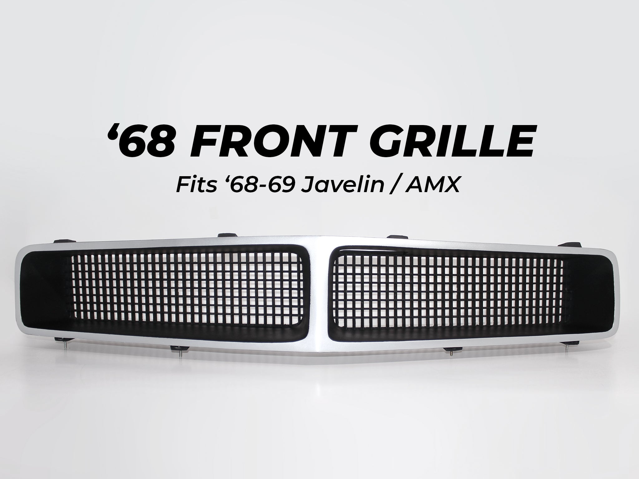 Front Grille Original '68 Style | AMC Javelin / AMX – Carreplico