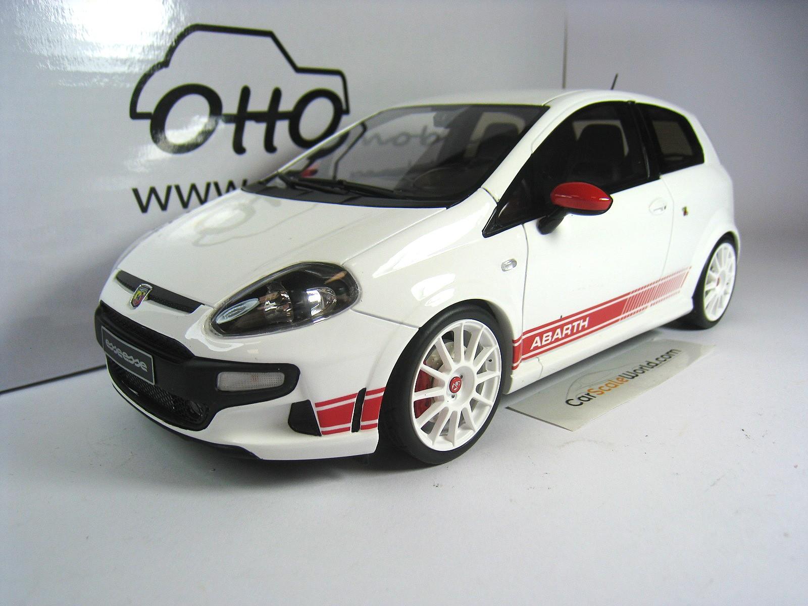 FIAT PUNTO ABARTH ESSEESSE 2010 1/18 OTTO MOBILE (WHITE