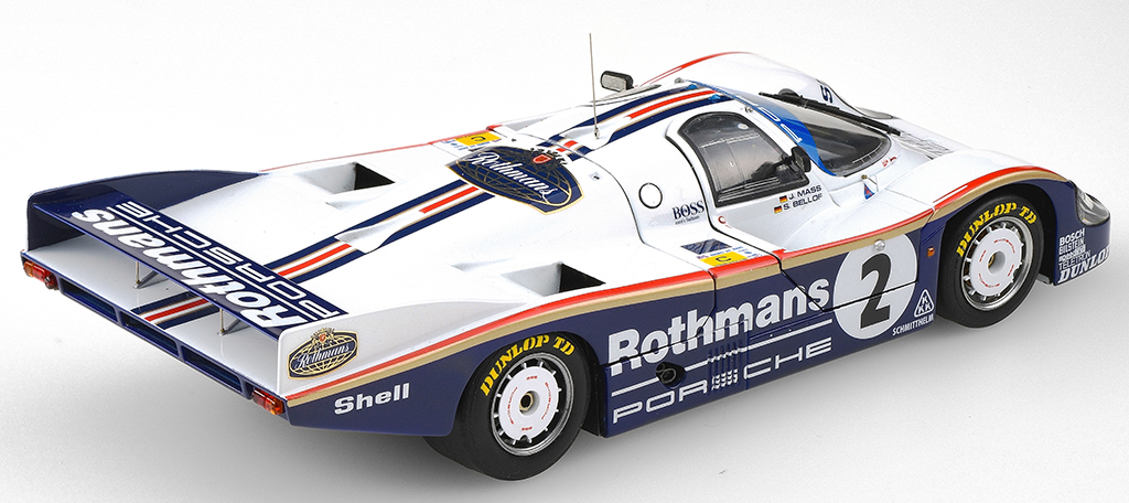 タミヤ ポルシェ956＆ロスマンズデカール Cカー 耐久王伝説にプラモで