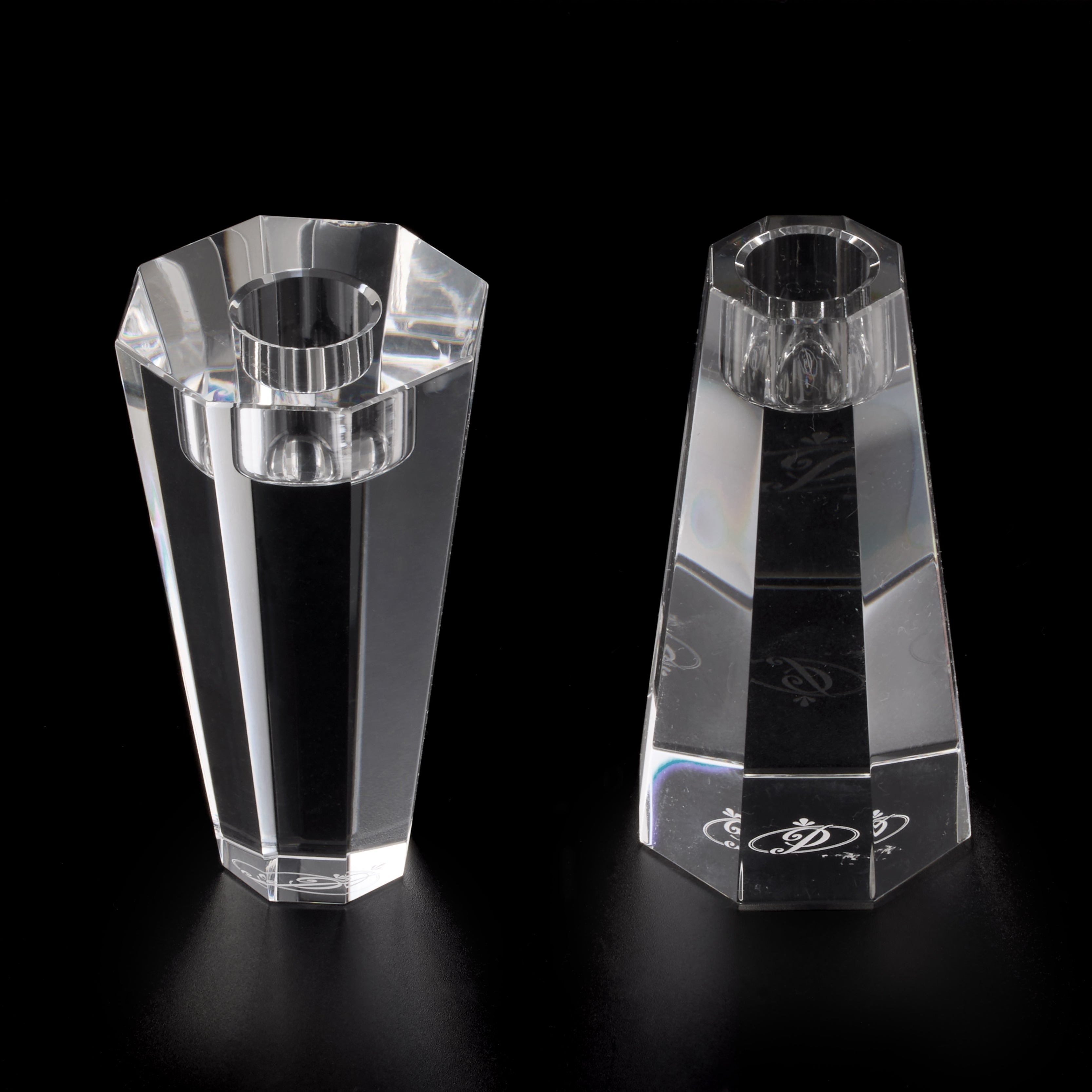 セール‼️リードクリスタル キャンドルホルダー 2個セット セール