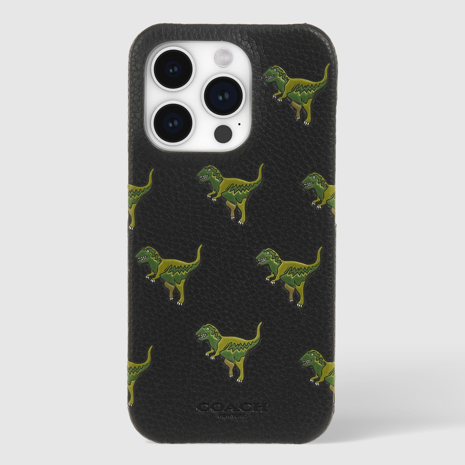 Coach Leather Slim Wrap Signature Repeat Rexy - iPhone 15 Pro