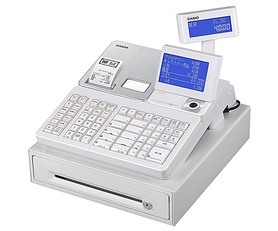 CASIO SR-G3 電子レジスター レジロール6本セット 動作確認済み CASIO