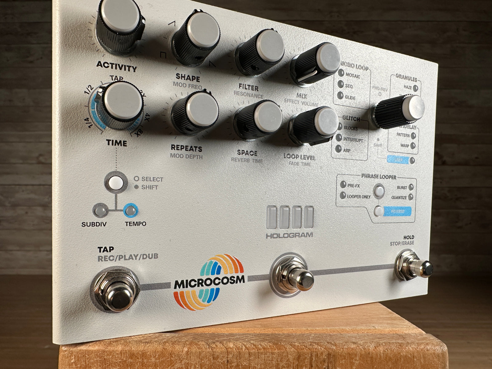 Hologram Microcosm エフェクター リバーブ ルーパー ディレイ