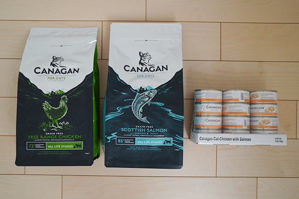 カナガンキャットフードサーモンを購入してレビュー！カナガンチキンと