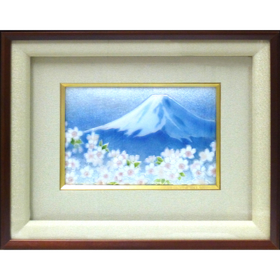 額 - 富士 | 贈答品・ギフトは安藤七宝店の七宝焼 | カタログサイト