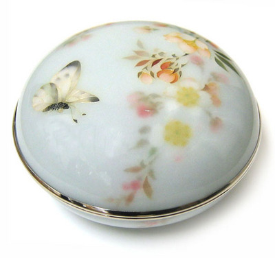 ♥古七宝 菓子器 金平糖入れ 木箱付き 骨董品 Amazon.co.jp: 古七宝