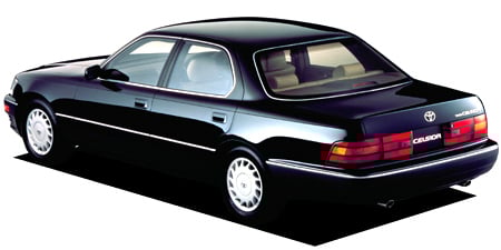 セルシオ（トヨタ）C仕様 Fパッケージ装着車（1989年10月