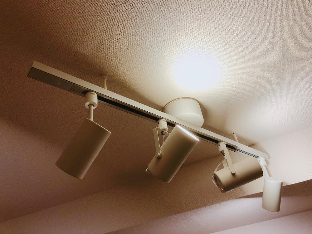 無印システムライト用LEDスポットライト・大 6個セット システム