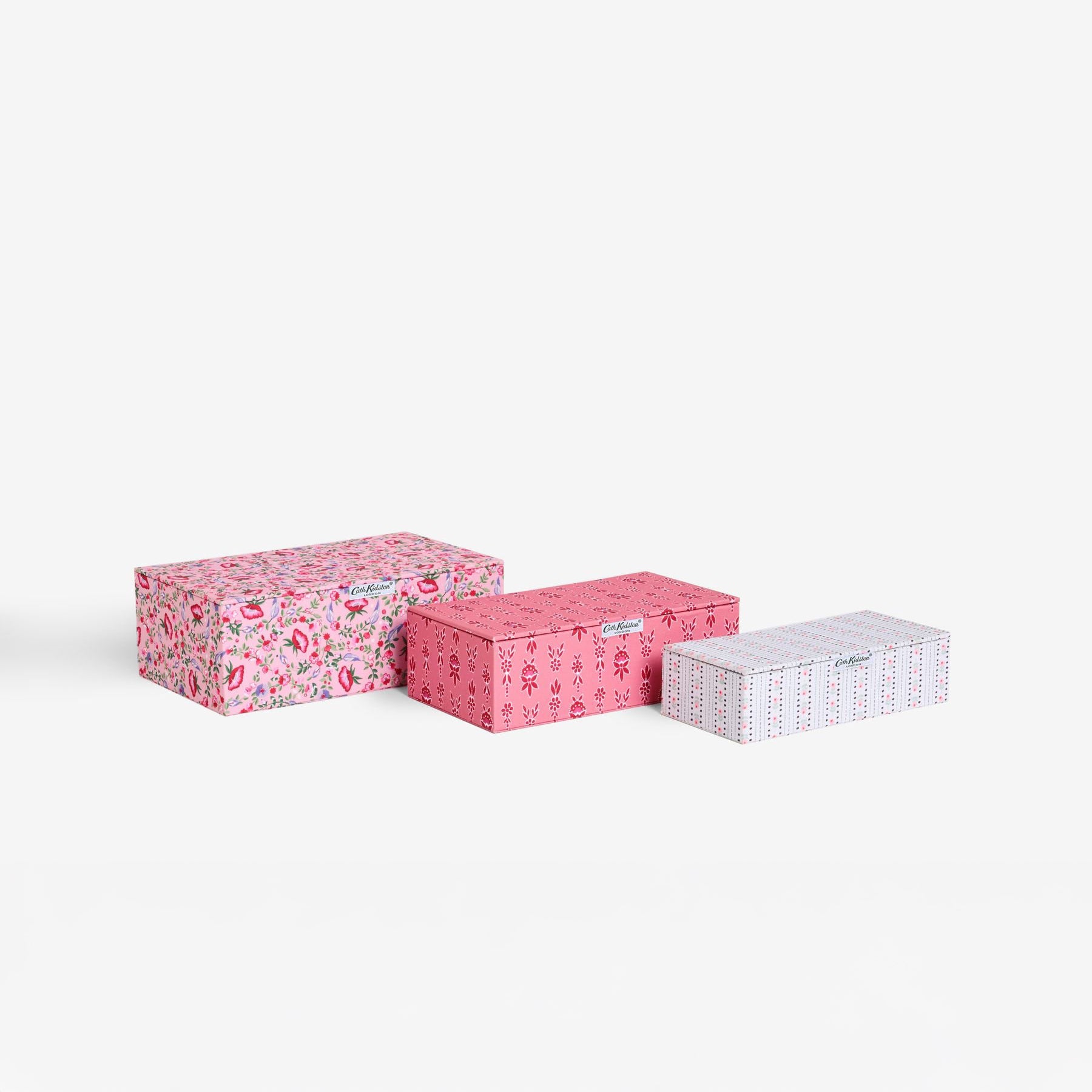 ストレージボックス 3個セットPink Floral | Cath Kidston 日本公式